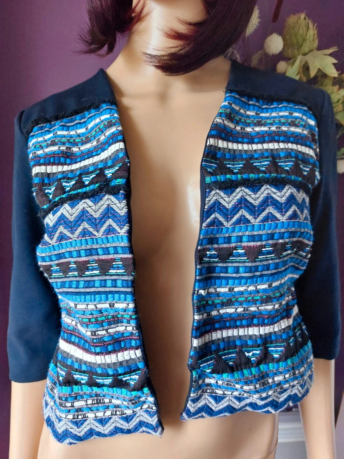 Chaqueta bolero corta Grain de Malice – Talla 36 – photo 6